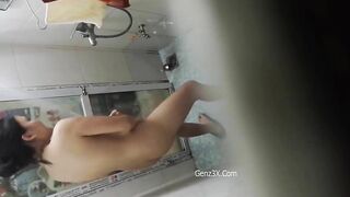 Quay Lén Gái Teen Tắm Rửa Bị Phát Hiện 2
