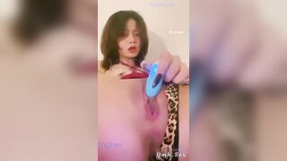 63,53[Vip] Full clip mới Tôm Chiên thủ dâm máy rung lên đỉnh lồn co bóp bắn nước tung