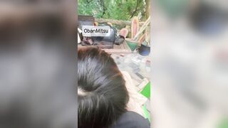 Đang bú cu thì chủ quán mang nước lên