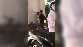 Cặp Đôi Phang Luôn Ngoài Đường Tại Minh Khai, Hai Bà Trưng, Hà Nộii