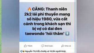 Thanh niên 2k2 lái MB 1980 bị vợ có đai đen taewondo ‘hỏi thăm’