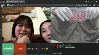 ometv show băng vệ sinh và gạ sục cặc 2 em xinh tươi
