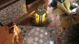 Nghịch ngợm sis được hậu môn đập vì xmas