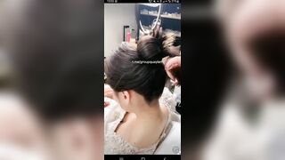 Cô dâu đi makeup mà quên mặc áo ngực
