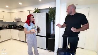 Shares Bed &  Fucks Dad's Best Friend