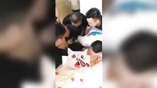 Đám cưới china, Cưới xong cho họ hàng địt tập thể Đang hot