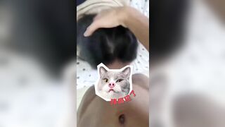 Ác vl, Bóp cổ, đánh em, rồi bắt em bú cu đái vào lồn e