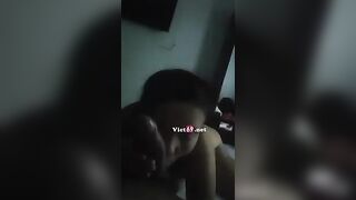 2,62vừa bj em vừa bảo anh bật flash quay cho đỡ tối