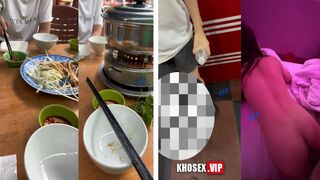 Checker Pita pé người yêu rủ đi ăn lẩu bê xong rồi húp em luôn