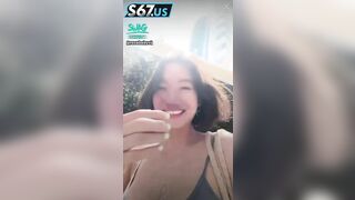 #Rosababyvip cho a hàng Xanh SM xem vú show lồn hỏi có ngon không