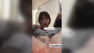 Lên tiếp vid bé học sinh lồn non thủ dâm bằng son lần trước cho ae xem nè 2