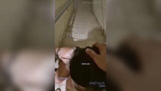 Em sinh viên ngọt nước múp rụp public luôn tại trường đại học đêm Noel