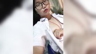Em Bảo Linh nhiều nước thích thủ dâm - full