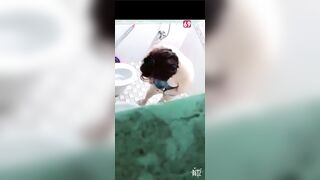 Nứng cặc lm liều quay lén chị dâu vú to tắm bị phát hiện
