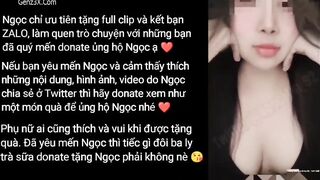 Clip Sex Ngọc Tin 92 Thần Dâm Vú To Như Trái Bưởiii