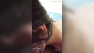 Quay mặt con e nó dỗi nó khóc, Nhưng vẫn địt nhiệt tình đến xuất tinh thì thôi