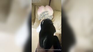 BDSM đánh nát đít bầm dập xong bắt e bú cu - nợ, Học Sinh baoh thật
