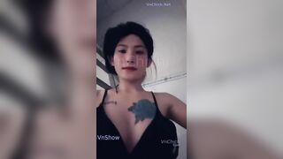 Em idol #YYLive huynhbaotran xăm trổ mới nổi livestream show lồn vú hồng mà mọi người