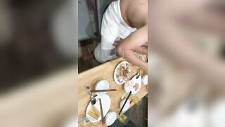 Nhậu miền tây, ăn xong đè nhau địt nhau ngay trên bàn ăn