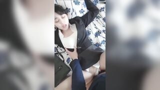 Sex Cùng Nhân Viên Văn Phòng Nhân Trần Xuất Tinh Thẳng Vào Lồn