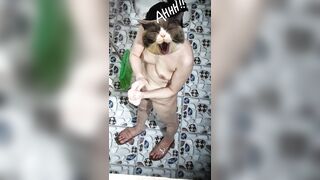 Quay lén chị hàng xóm tắm p2