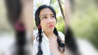 Hà My lên núi public bị phát hiện nên chs sơm với ngla luôn