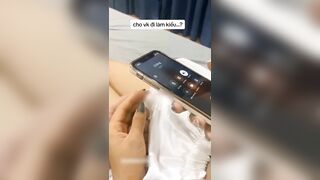 Vợ lừa chồng đi công tác để quay clip sex ngoại tình 2