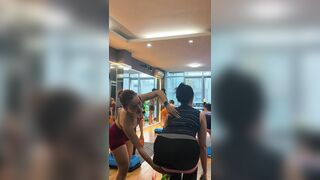 Gái Già Phòng Tập Gym Mông To - P3