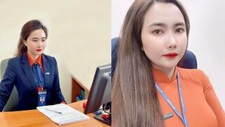 Sex nhân viên ngân hàng bú cu điêu luyện