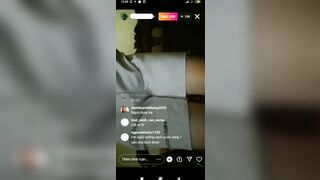 Em Lê Thị Huyền Diệu livetream móc lồn chảy nước với bạn trai trên Instagram P6