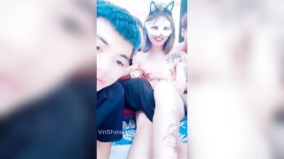 Thác loạn bên trung kinh vl, Học Sinh mà cân 3 xuất tinh đầy lồn