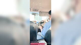 E gái đi taxi thủ dâm công khai cho tài xế xem