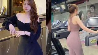 Diệu Linh 2k2 Ngày Đi Tập Gym Tối Banh Háng Cho Bố Đường Xả Tinh 2
