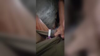 Cj gái nung lon kêu thg e trai móc