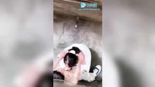 Quay lén đôi học sinh địt Nhau ở nhà để xe Giáo viên phát hiện
