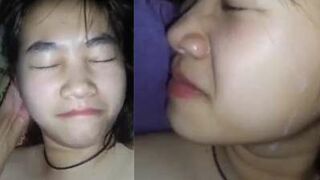 Sục Cặc Bắn Tinh Lên Mặt Vừa Khẩu Dâm Bắt Bạn Gái Nuốt Tinh Trùng 3