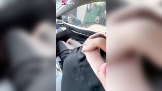 Lén bóp vú chị khách ngủ say sưa trên đường đến tam đảo