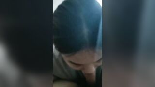 Vừa về đã địt e ny vú to không kịp cởi quần áo cực dâm