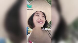 Độc lạ, E rosababyvip nhờ bác bảo vệ sờ lồn bú vú cho nứng