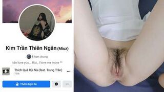 Clip Hot Kim Trần Thiên Ngân Miuz Nữ Sinh Áo Dài Dâm Đãng Đỉnh Nóc