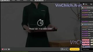 Kka_mmi (tóc ngắn) + Jennie_spa cùng nhau livestream show lồn vú hồng cực ngon cực ng