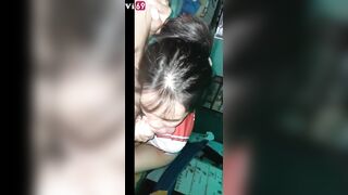 Lừa e gái quê bảo e bú cu thì nhận việc ai ngờ địt xong đá e nó