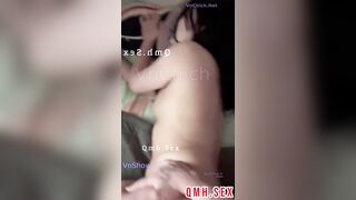 Bé rau 2k6 Hutech rên la bể phòng lên đỉnh la hét vì những cú dập đều đặn của anh 2