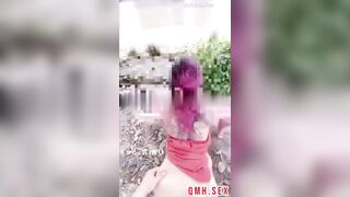 [Shock] Public siêu bạo . Chổng lồn giữa ban ngày cho người lạ xem bướm .