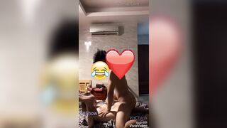 Anh nói anh chỉ chà chà phía ngoài , không có đút vào đâu em đừng sợ và cái kết