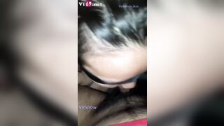 Bịp mắt bạn thân bảo ăn xúc xích gân Bú cu xuất tinh vào mồm