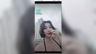 Clip Hot Rosababyvip Swag Live Show Bướm Public Ngay Ngoài Bờ Biển