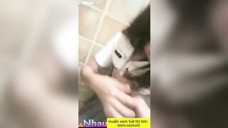 Em học sinh cấp 2 bị, thầy giáo sàm sỡ --- dâm trong nhà wc