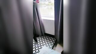 Tranh thủ bể bơi ko có ai, E học sinh gạ djt luôn ông chú có vợ lút cán xuất trong