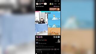 Gái xinh trả kèo PK tiktok thủ dâm quạt thổi lộ lông lồn đen xì